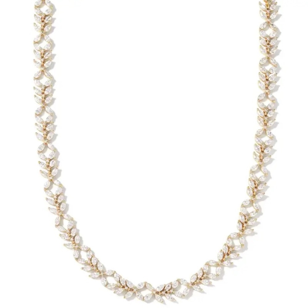 Kendra Scott NEW Gold Rosalie Tennis Necklace
